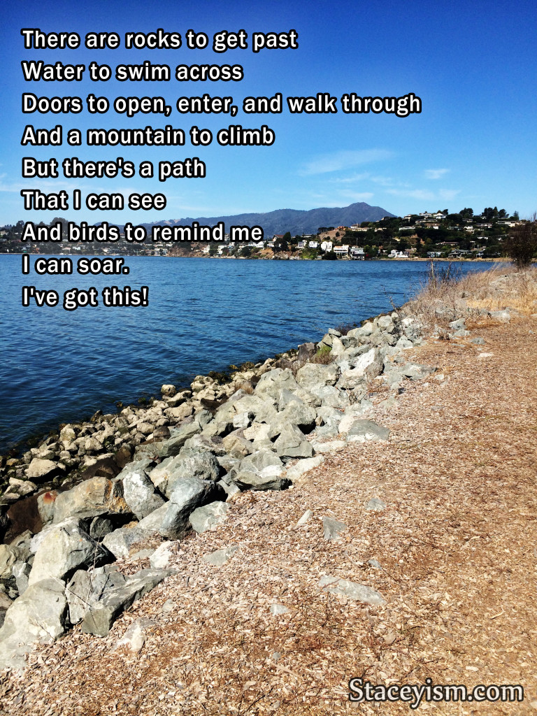 Rocks to get past poem