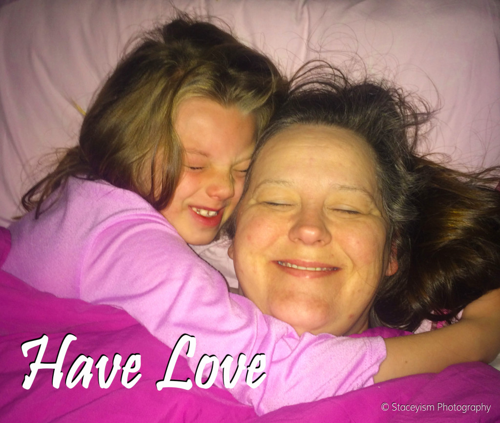 Morning cuddles are a great way to have love.